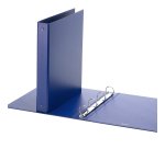 Raccoglitore Europa - 22 x 30 cm - 4 anelli tondi 30 mm - dorso 4 cm - blu - Favorit