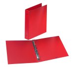 Raccoglitore Europa - 22 x 30 cm - 4 anelli tondi 50 mm - dorso 6 cm - rosso - Favorit