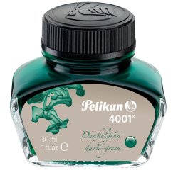 Inchiostro stilografico 4001 - 30 ml - verde scuro - Pelikan