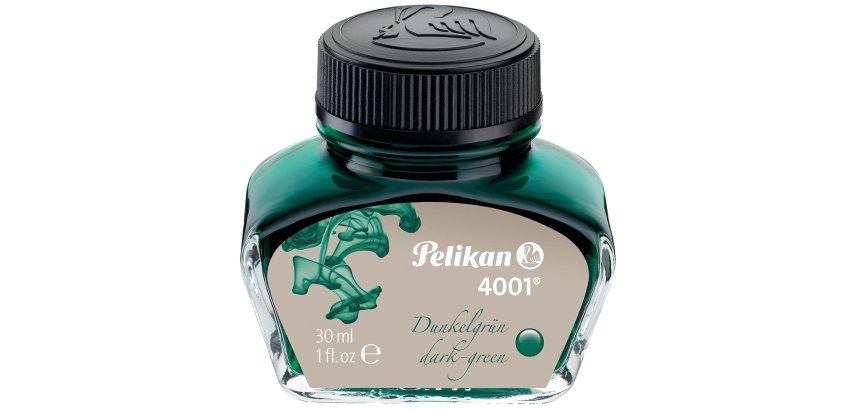 Inchiostro stilografico 4001 - 30 ml - verde scuro - Pelikan