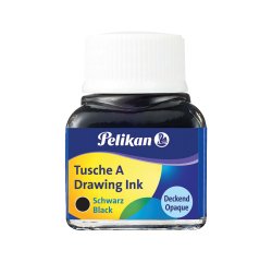 En_tinta china pelikan negra bote de 10 ml