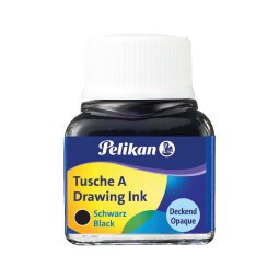 En_tinta china pelikan negra bote de 10 ml