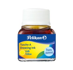 EN_Tinta china pelikan amarillo n.5 frasco 10 ml