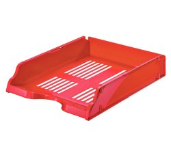 Vaschetta portacorrispondenza Transit - 26 x 33,6 x 7,6 cm - rosso - Esselte