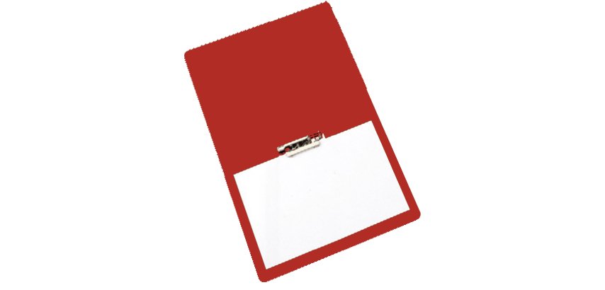 Raccoglitore Presspan - A4 - con pressino lilliput - rosso - Cartotecnica del Garda