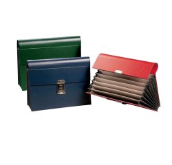 Portadocumenti a soffietto - 8 tasche - 33x23 cm - Fraschini