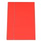 Cartellina con elastico - cartone plastificato - 50x70 cm - rosso - Cartotecnica del Garda