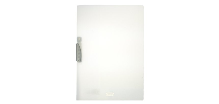 Cartellina con molla Clipper - A4 - PP - trasparente neutro - Fellowes