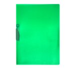 Cartellina con molla Clipper - A4 - PP - trasparente verde - Fellowes