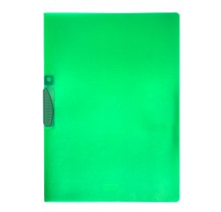 Cartellina con molla Clipper - 22x30 cm - trasparente verde - Fellowes