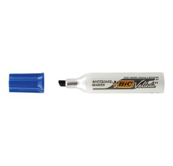 Pennarello Whiteboard Marker Velleda 1781 - punta a scalpello da 3,2 a 5,5mm - blu - Bic