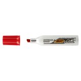 BIC Velleda 1781 marker 12 pc(s) Chisel tip Red