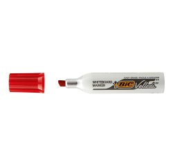 BIC Velleda 1781 marker 12 pc(s) Chisel tip Red