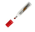 Marcatore Whiteboard Marker Velleda 1781 - punta scalpello 3,2-5,5mm - rosso  - Bic