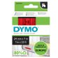 Nastro D1 537170 - 24 mm x 7 mt - nero/rosso - Dymo