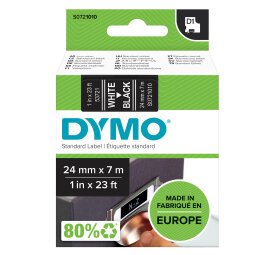 Dymo d1 - label tape - 1 cassette(s) - roll (2.4 cm x 7 m)