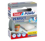 Nastro adesivo telato XP Perfect - 19 mm x 2,7 m - tela plastificata - grigio - Tesa
