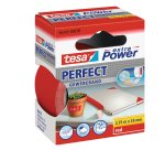Nastro adesivo telato XP Perfect - 38 mm x 2,7 m - tela plastificata - rosso - Tesa