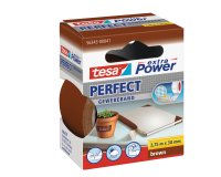 Nastro adesivo telato XP Perfect - 38 mm x 2,7 m - tela plastificata - marrone - Tesa