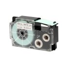 Nastro - 18 mm x 8 mt - nero/bianco - Casio