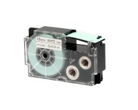 Nastro - 18 mm x 8 mt - nero/bianco - Casio
