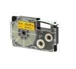 Nastro - 9 mm x 8 mt - nero/giallo - Casio