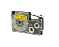 Nastro - 9 mm x 8 mt - nero/giallo - Casio