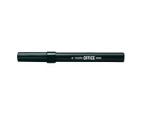Pennarelli Office punta feltro - punta maxi - tratto 0,80-2,00mm - nero  - Tratto - conf. 12 pezzi