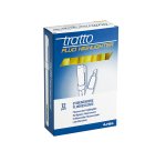 Evidenziatore fluo Highlighter - punta a scalpello  - giallo - Tratto - conf. 12 pezzi