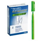 Evidenziatore fluo Highlighter - punta a scalpello  - verde - Tratto - conf. 12 pezzi