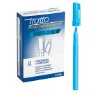 Evidenziatore fluo Highlighter - punta a scalpello  - azzurro - Tratto - conf. 12 pezzi