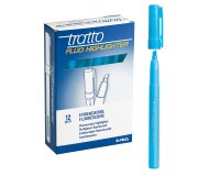 Evidenziatore fluo Highlighter - punta a scalpello  - azzurro - Tratto - conf. 12 pezzi
