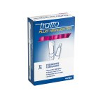 Evidenziatore fluo Highlighter - punta a scalpello  - rosa - Tratto - conf. 12 pezzi