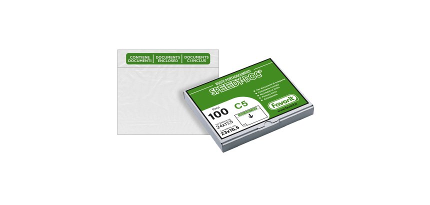 Favorit 100500098 envelope White 100 pc(s)