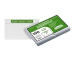 Busta adesiva Speedy Doc - con stampa "contiene documenti" - LD (23 x 11 cm) - LDPE - trasparente - Favorit - conf. 100 pezzi