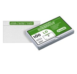 Busta adesiva Speedy Doc - con stampa "contiene documenti" - LD (23 x 11 cm) - PPL/PE - trasparente - Favorit - conf. 100 pezzi