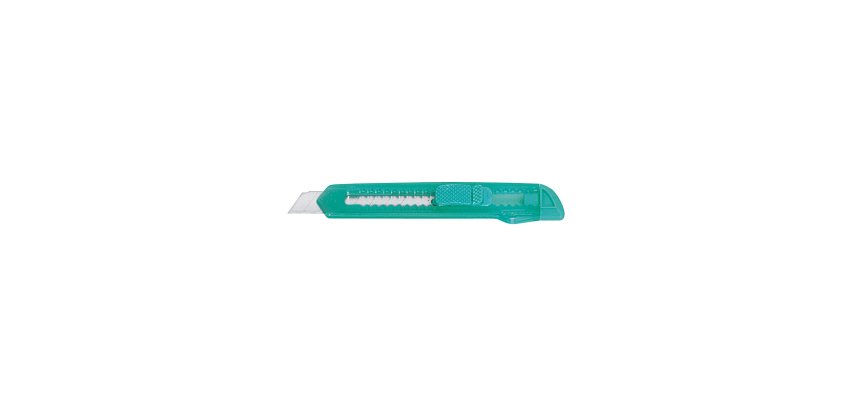 Cutter con bloccalama - 18 mm - Lebez - conf. 20 pezzi