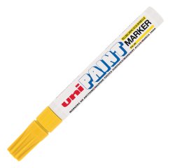 Marcatore Uni Paint PX20 - punta  2,8mm - giallo  - Uni Mitsubishi