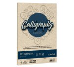 Carta Calligraphy pergamena - A4 - 190 gr - sabbia 02 - Favini - conf. 50 fogli