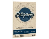 Carta Calligraphy pergamena - A4 - 190 gr - sabbia 02 - Favini - conf. 50 fogli