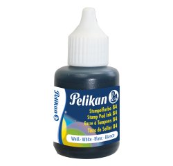 Inchiostro 84 - 30 ml - resistente all'acqua - bianco - Pelikan