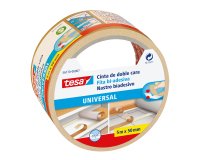 Nastro biadesivo - taglio facilitato - 5 cm x 5 m - bianco - Tesa
