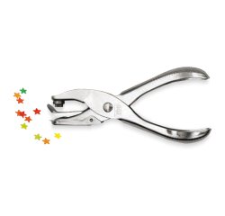 Perforatore a pinza 5820 - 1 foro a stella - metallo - Lebez