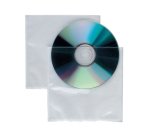 Buste a sacco Soft CD - liscio - trasparente - PP -  Sei Rota - conf. 25 pezzi