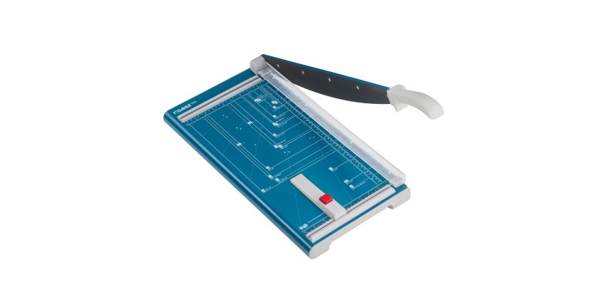 Taglierina a leva 534 - 58,5 x 28,5 cm - 460 mm (A3) - 15 fogli - blu - Dahle