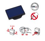 Tampone di ricambio E/20 - blu - Colop