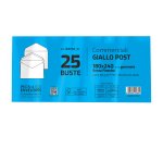 Busta Giallo Postale - gommata - 18 x 24 cm - 80 gr - carta riciclata FSC - giallo - Pigna Envelopes - conf. 25 pezzi