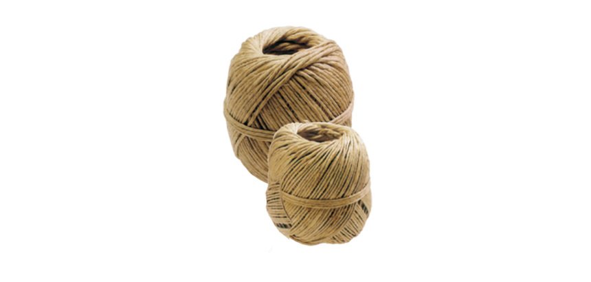 Rotolo di spago - diametro 3,5 mm - lunghezza 16 m - 100 gr - canapa naturale titolo 2 3/4 - Viva - conf. 10 pezzi