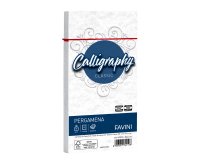 Busta Calligraphy Pergamena - 110 x 220 mm - 90 gr - bianco 01 - Favini - conf. 25 pezzi