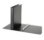 Raccoglitore Europa - 22 x 30 cm - 4 anelli tondi 30 mm - dorso 4 cm - nero - Favorit